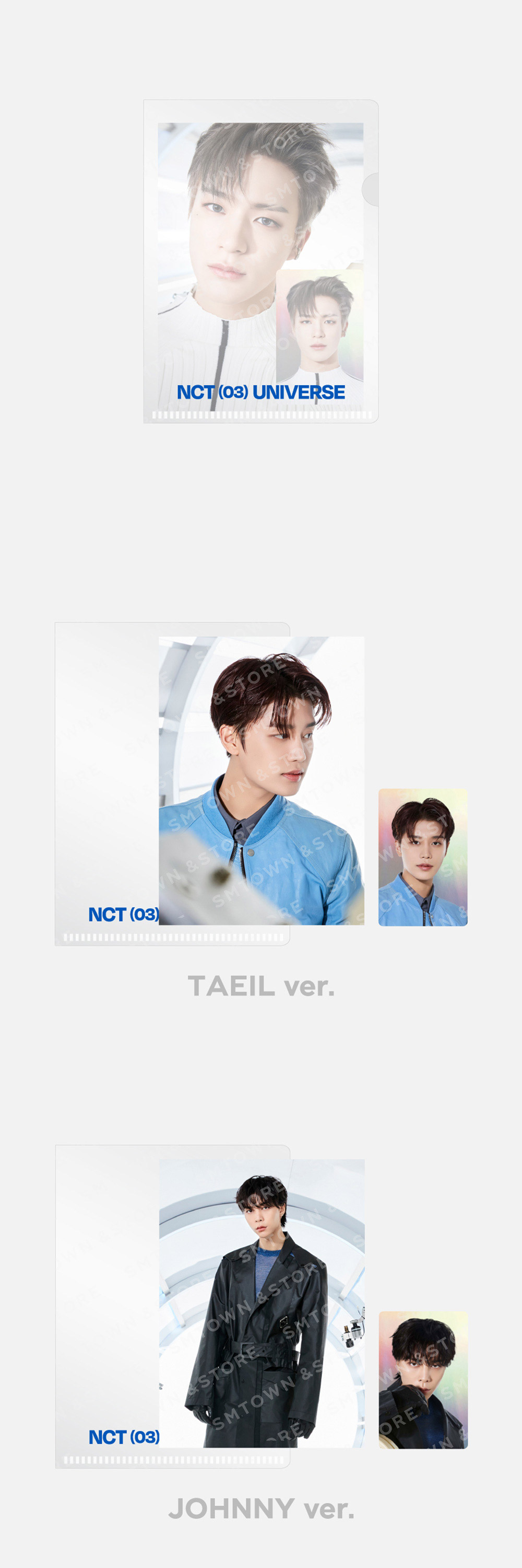 NCT Universe Goods - POSTCARD + HOLOGRAM PHOTOCARD SET